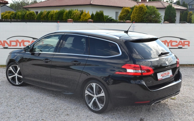 Peugeot 308 cena 66900 przebieg: 101000, rok produkcji 2019 z Grudziądz małe 254